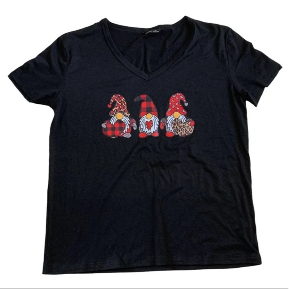 *Lilicloth women's large gnome T-shirt